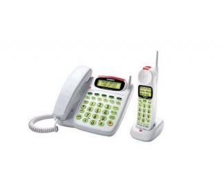 Uniden CEZAI998 5.8GHz EZ Dial Corded/CordlessPhone with CID