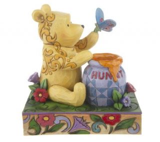 Jim Shore DisneyTradition Classic Pooh and Butterfly Figurine