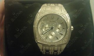  Bulova Mens Diamond Edition C876869 Watch