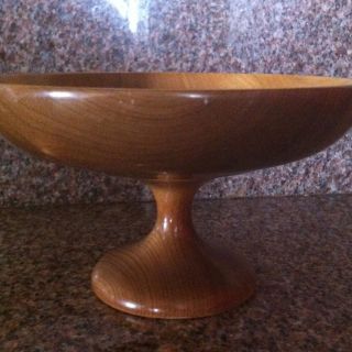  Bowl Made Of Myrtle Wood By J D Molitor Coos Bay Oregon Vintage 1960s