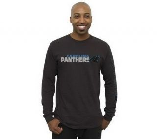 NFL Mens Horizontal Team Name L/S T Shirt —