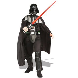 C223 Star Wars Darth Vader Deluxe Adult Costume M L XL