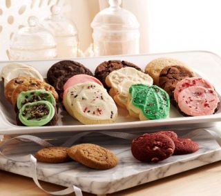 Cheryls 36 piece Holiday Asst. with 20 Snack Bonus Cookies —