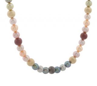 As Is17 1/2C olors of Gold & Cultured Pearl Necklace, 14K —