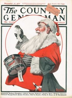 Country Gentleman 12 17 1921 Norman Rockwell Christmas cvr Albert