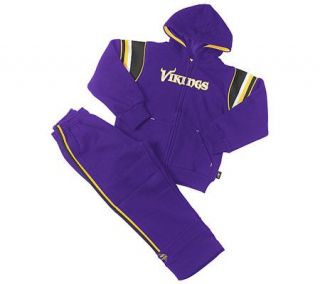 NFL Minnesota Vikings Toddler Hooded Jacket andPants Set —