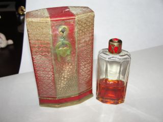 RARE Antique Coty Perfume Bottle in Original Box
