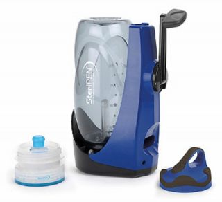 SteriPEN Sidewinder Hand Powered Portable Water Purifier Camping