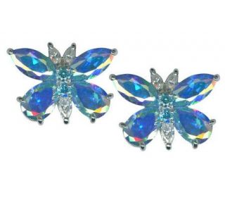 Kirks Folly Monarch Dream Butterfly Pierced Earrings   J297656