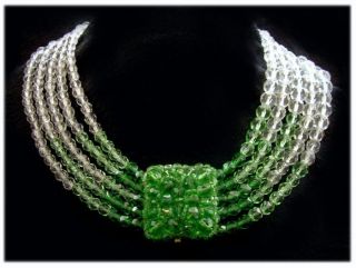 COPPOLA E TOPPO Fabulous Crystal Collar Necklace