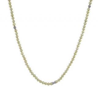 Barbara Bixby Sterling Cultured Pearl 56 Necklace —