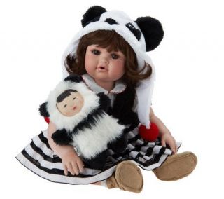 Baby Abby Panda Perfect Porcelain Doll by Marie Osmond —