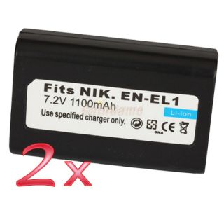  EL1 Battery for Nikon ENEL1 Coolpix 4800 5000 5400 775 995 885
