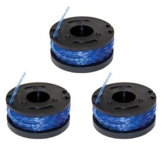 Sun Joe Replacement Trimmer Line Spools   3 Pack —