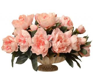 Pink Peony Centerpiece by Valerie —