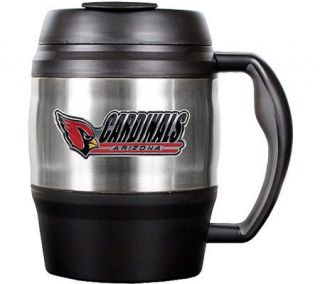 NFL Arizona Cardinals 52 oz Stainless Steel Macho Travel Mug