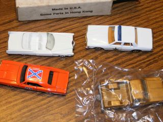  of Hazzard 1981 cars General Lee Rosco police car Boss Hogs Car Cooter