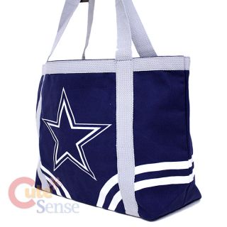 NFL Dallas Cowboys Tote Bag Shoulder Diaper Bag 20 Canvas Logo