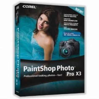 Corel PaintShop Photo Pro X3 Windows Vista / 7 / XP