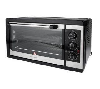 CooksEssentials 28 Liter Stainless Steel Convection Rotisserie Oven 
