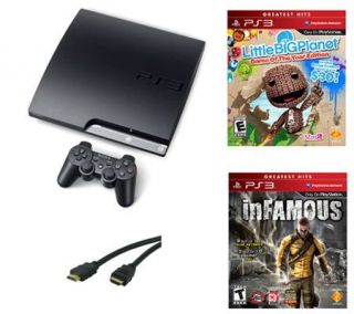 Sony PS3 120GB Little Big Planet & Infamous Bundle —