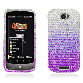  Crystal Diamond Bling Hard Case Phone Cover Gradient Purple