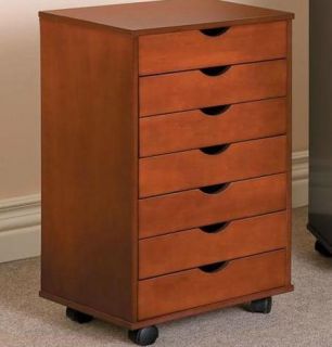 Office Furniture Craft Storage Organization 7 Drawer Rolling Cabinet 4