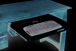 Amish Executive Computer Desk Solid Wood Furniture Office Den File
