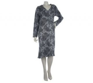 Carole Hochman Modern Lace Jersey Knit Sleepshirt_ —