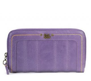 The Sak Penelope Leather Zip Clutch Wallet —