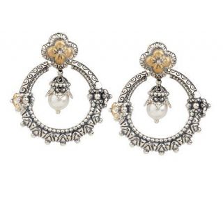 Barbara Bixby Cultured Pearl Removable Drop Earrings —