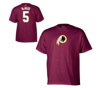 NFL Washington Redskins Donovan McNabb Name & Number T Shirt
