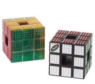 Set of 2 RubiksRevoluti Electronic Game Cubes w/ Sound & Memory