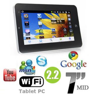  PC Pad WiFi Android 2 2 Mid eReader 8650 Laptop PC Touch Scree
