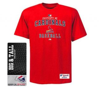 MLB St. Louis Cardinals Tall AC Property Heavyweight T Shirt