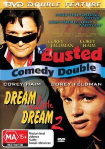 Corey Haim BUSTED & DREAM A LITTLE DREAM 2   DOUBLE FEATURE DVD