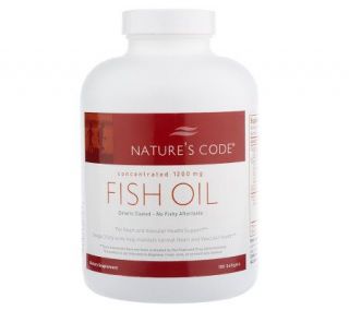 Natures Code Enteric Coated Omega 3 FishOil with EPA & DHA Auto 