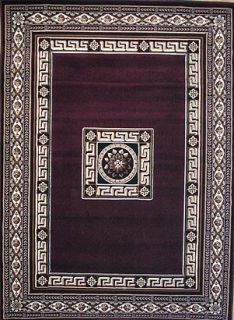 On Sale Persian Medallion Woven 6 x 8 Area Rug Burgundy