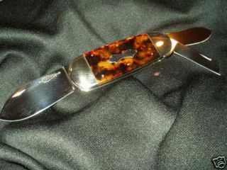 Don Corwin 3 Blade Sunfish Whittler Knife Handmade