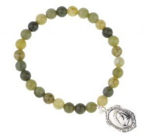 Connemara Marble Janes Mothers Love Stretch Bracelet —