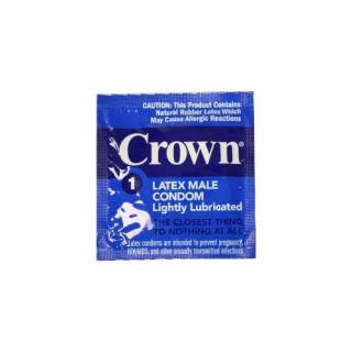  Okamoto Crown Latex Lightly Lubricated Thin Sensitive Condoms