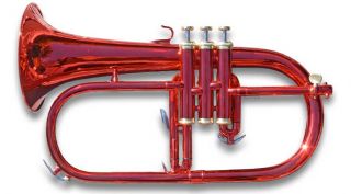 This beautiful STERLINGSFH 300RD red flugelhorn is the perfect choice
