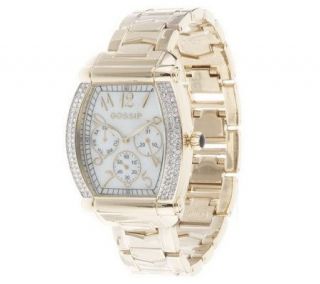 Gossip Luxury Multi Function Pave Case Bracelet Watch —