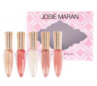 Josie Maran Argan Oil Crystal Lip Cream Set —