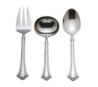 Reed & Barton Manor House 3 Piece Stainless Serving Set   H178376