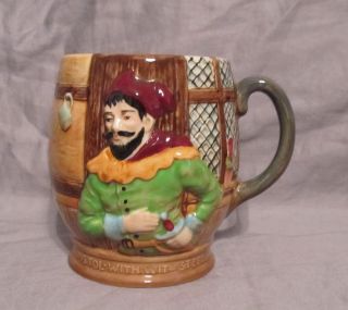 Beswick Pistol with Wit or Steel Merry Wives of Windosr Mug 1127