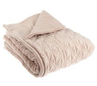 Berkshire Blanket 50x70 Quilted Puff Throw —