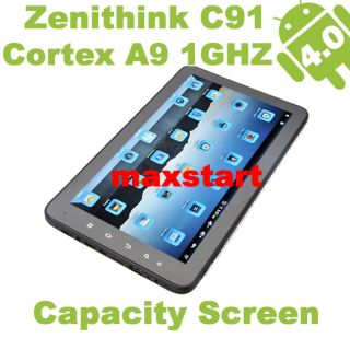Wholesale ZeniThink C91 Cortex A9 Capacitive Tablet   10.2inch Android