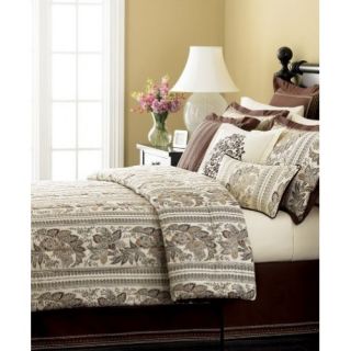 Martha Stewart Cottage Paisley Queen 6 Piece Comforter Bed in A Bag