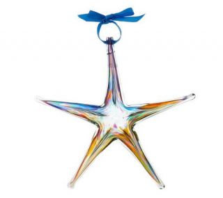 Kitras Art Glass Handcrafted Starfish —